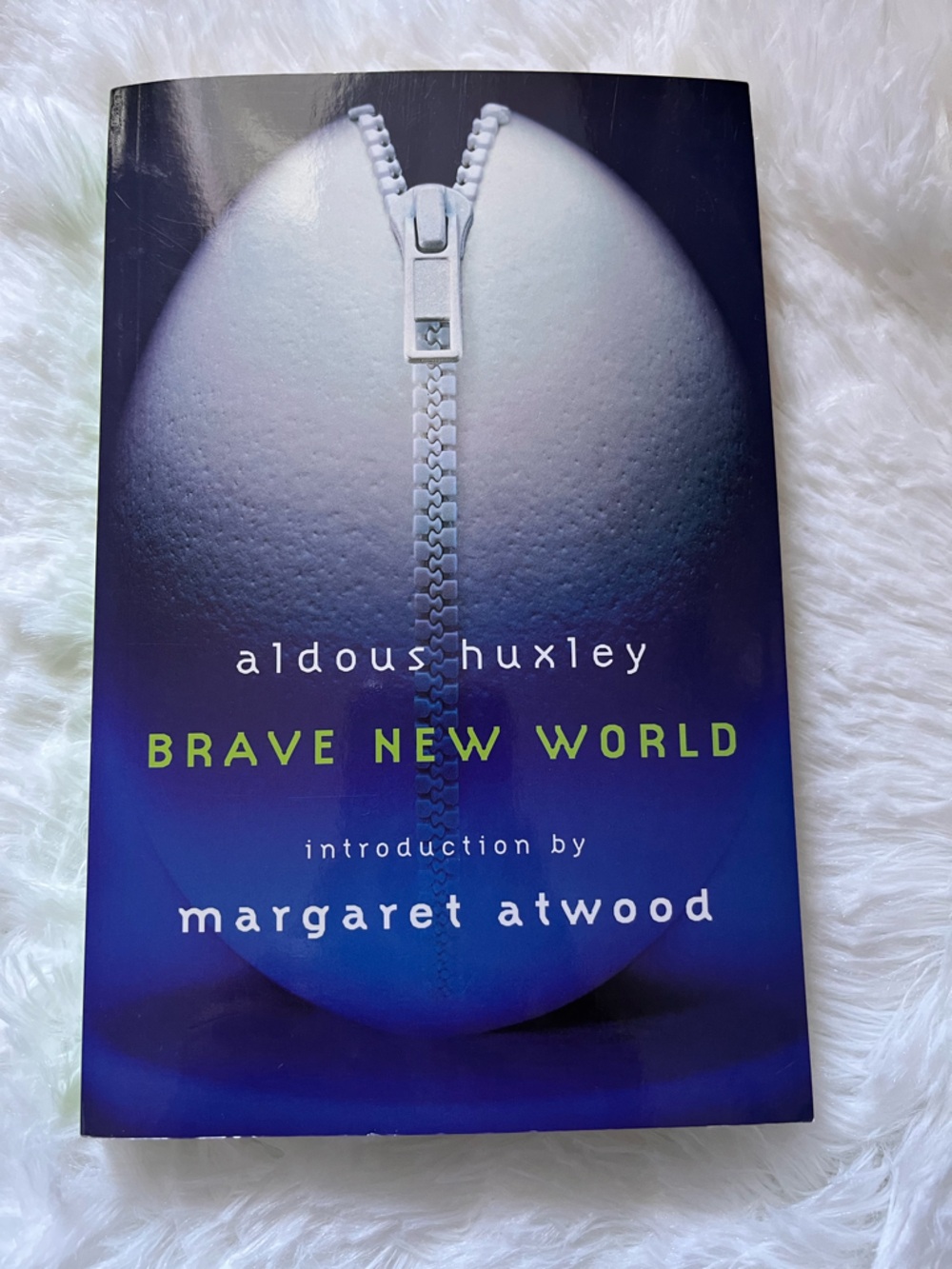 Brave New World by Aldous Huxley - Blue Cover